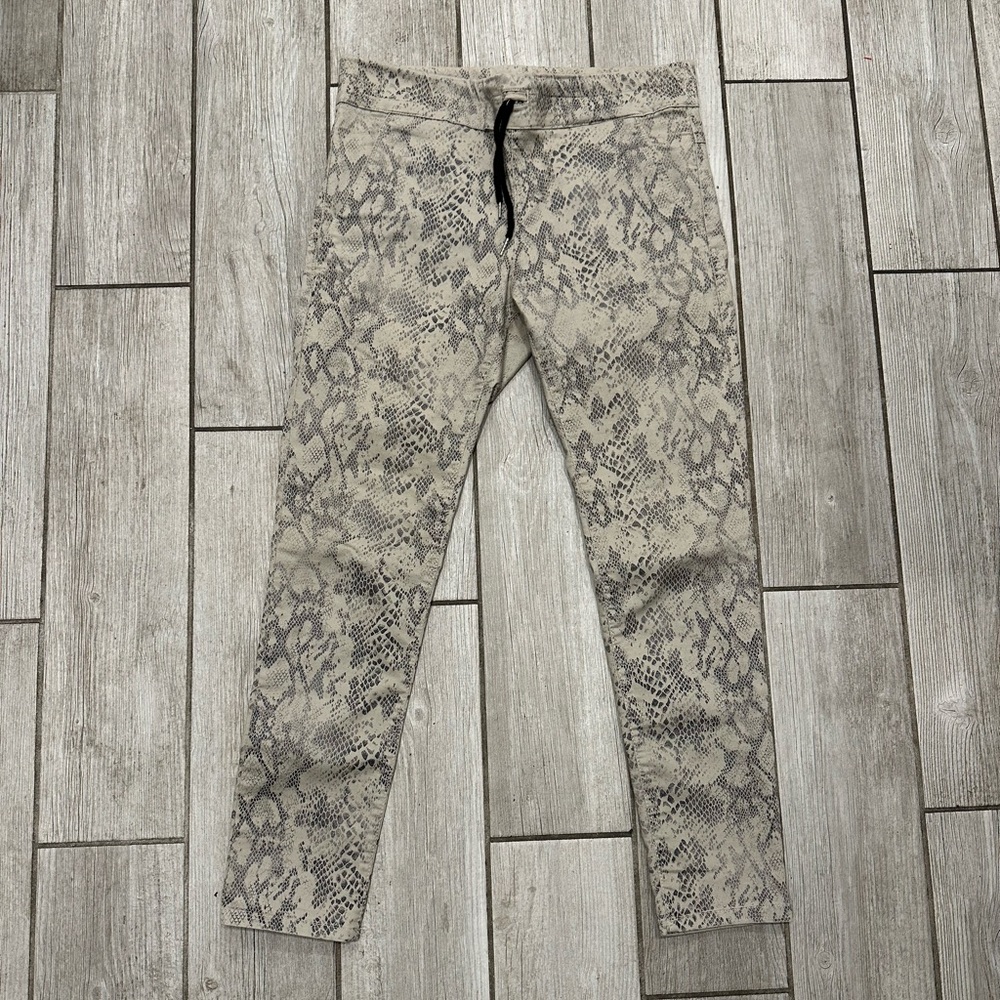 Bevy Flog Python Snakeskin Print Joggers - image 2